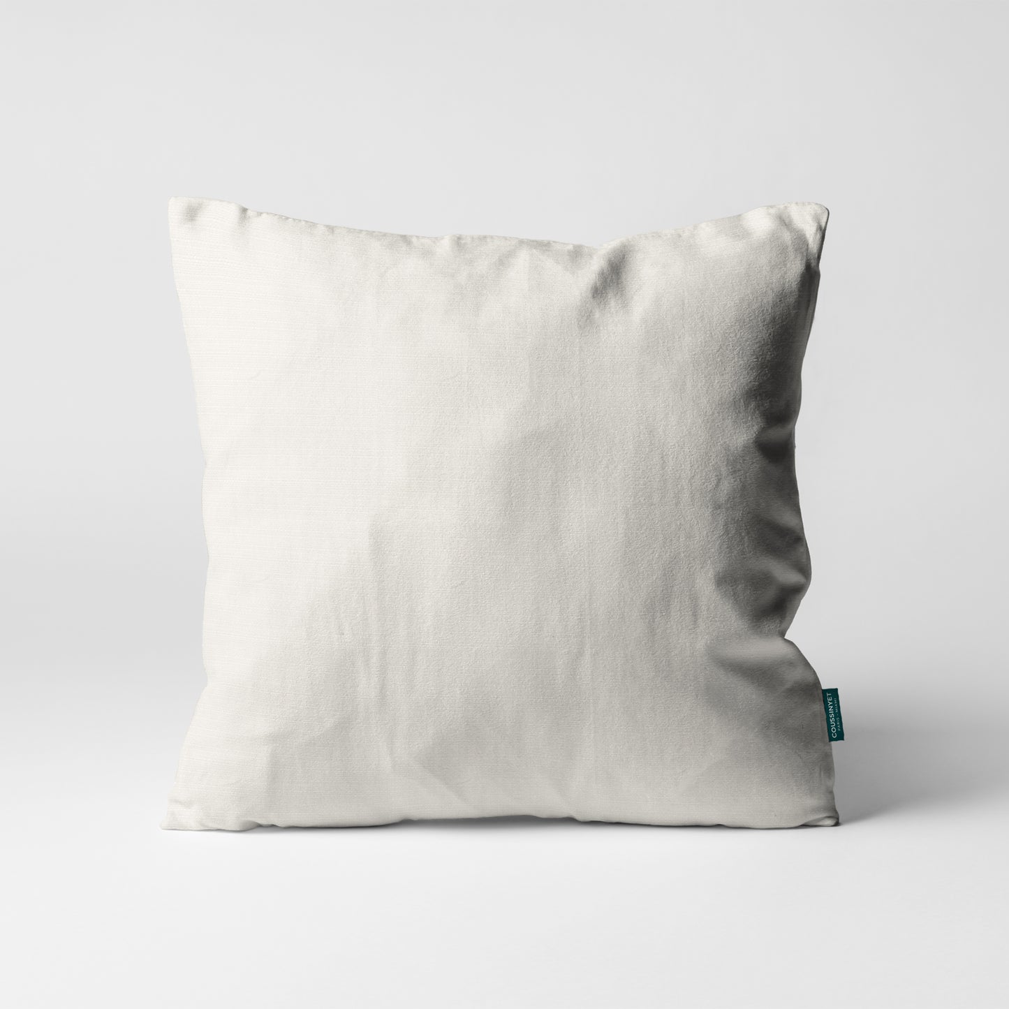 Ferret Pique Pillow Ivory
