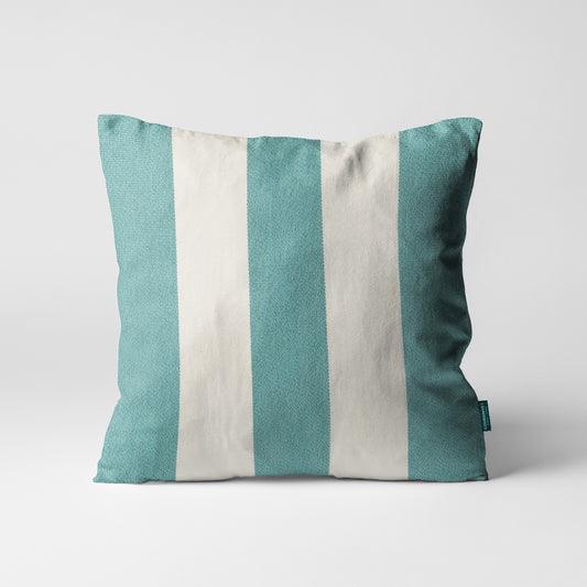 Annecy Stripe Pillow Teal
