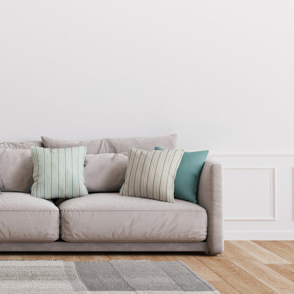 Biarritz Striped Pillow Grey