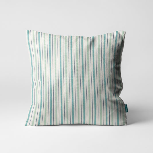 Biarritz Striped Pillow Teal