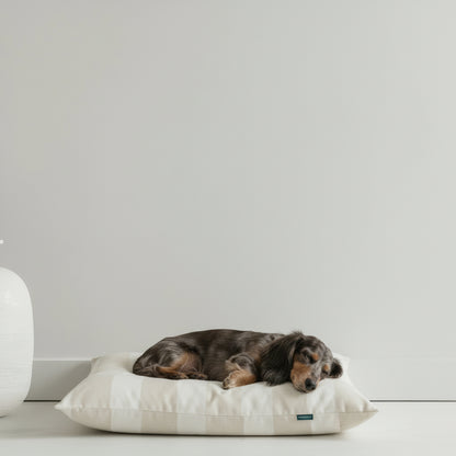 Annecy Striped Dog Pillow Sand
