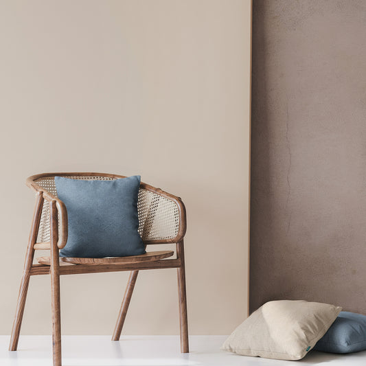 Megeve Cashmere Pillow Denim