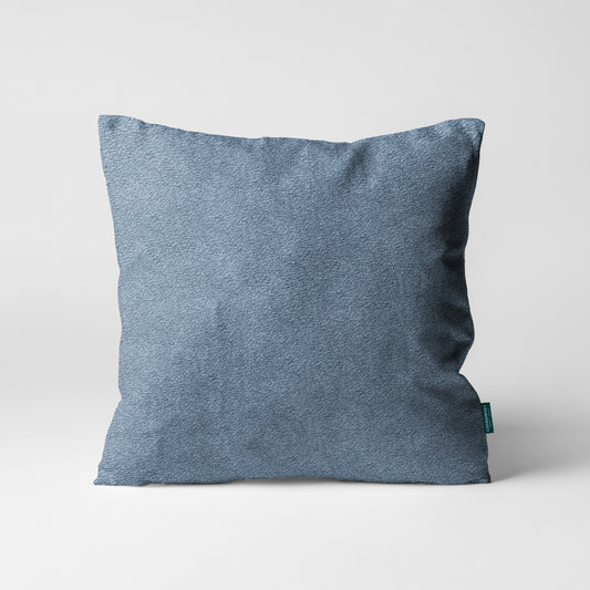Megeve Italian Cashmere Pillow Denim